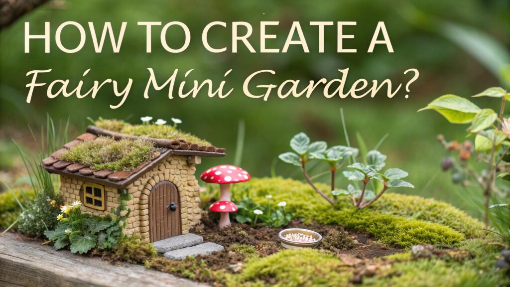 How to Create a Fairy Mini Garden? Your Complete Guide to Enchantment Awaits!