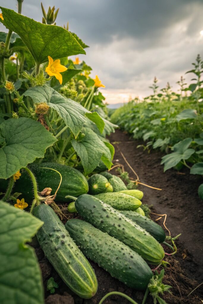 12 Easy Vegetables to Grow for Beginners - 9. Cucumbers