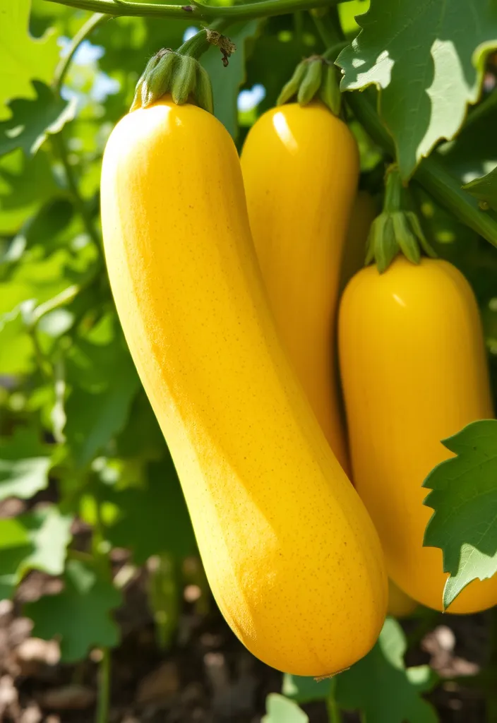 14 Heirloom Vegetables You Must Grow in your Garden - 14. Golden Zucchini