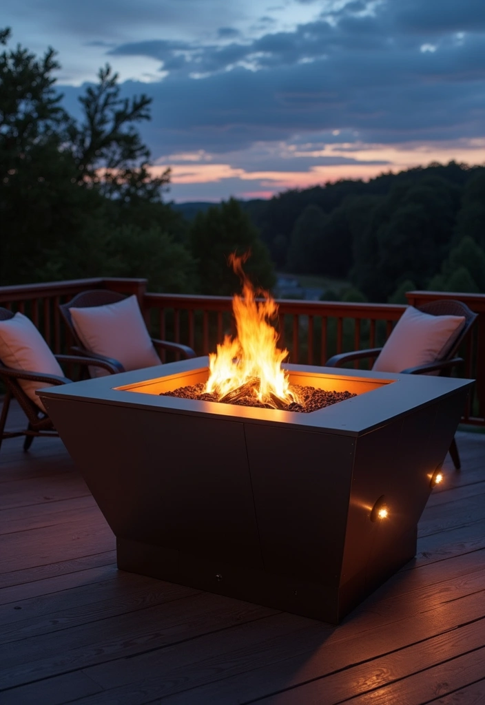 Elevated Fire Pit