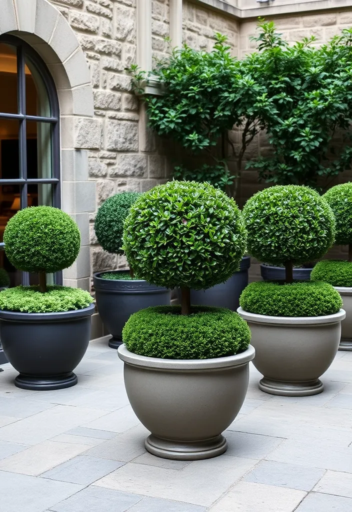 15 Container Plants for Privacy That Will Transform Your Outdoor Space! - 6. Boxwood for Classic Elegance