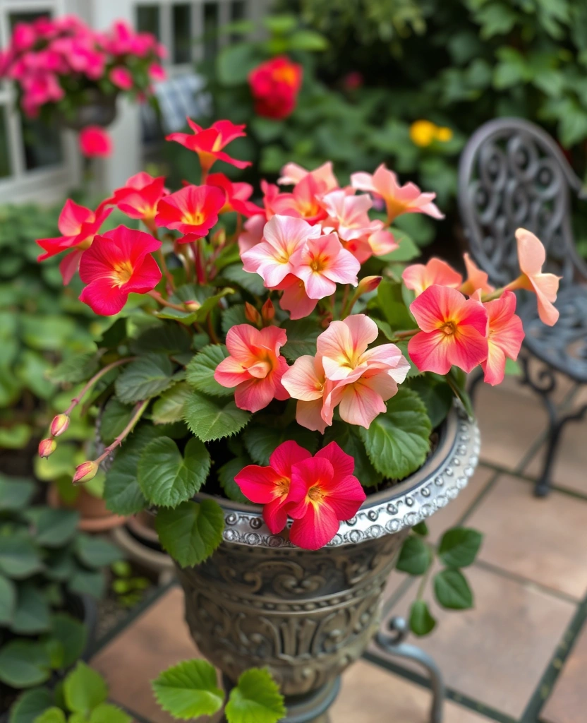 16 Lush and Easy Care Container Plants That Thrill - 13. Begonias