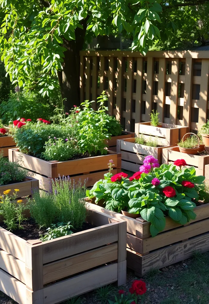 20 Inexpensive Raised Garden Bed Ideas You’ll Wish You Knew Sooner! - 5. Wooden Crates Delight