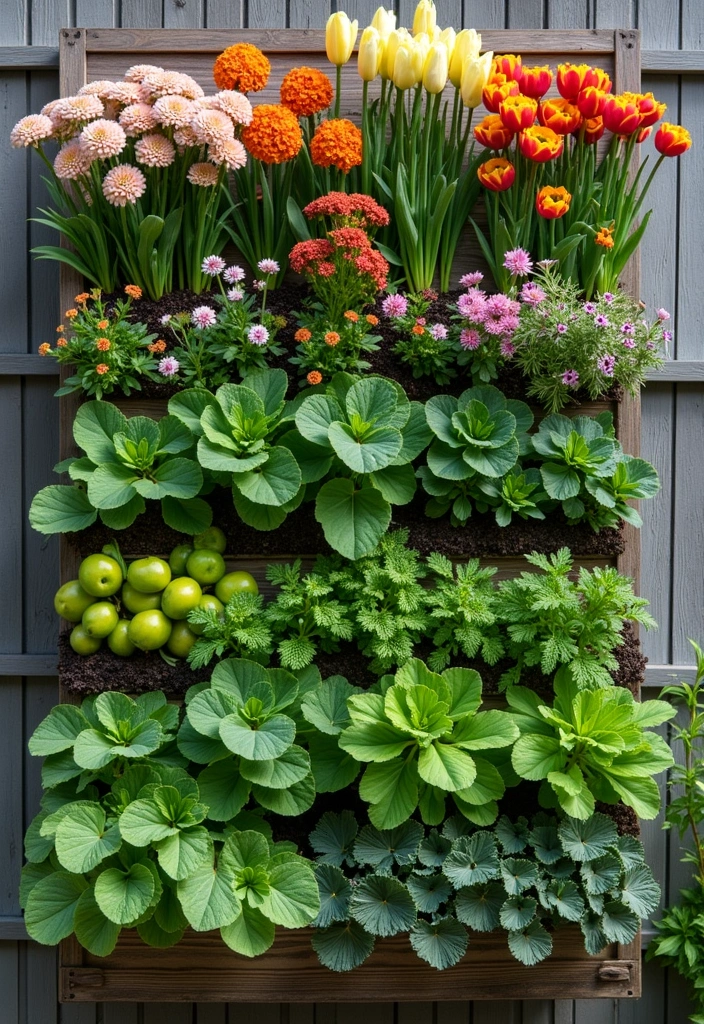 13 Tips for Vertical Gardening Ideas - 11. Seasonal Planting Strategy