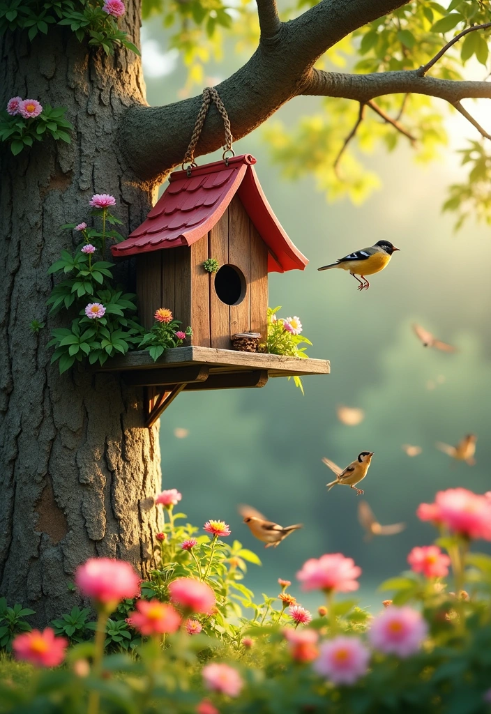 14 DIY Garden Projects for Your Yard - 9. Birdhouses and Feeders