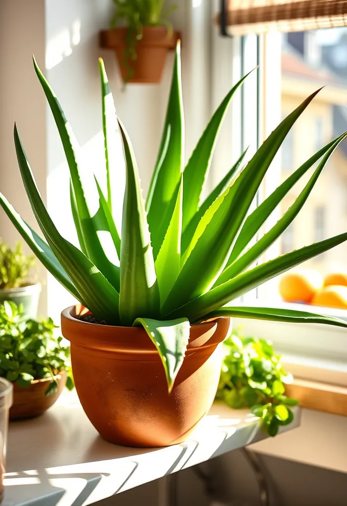 18 Incredible Plants You Can Grow in Your Apartment  - 12. Aloe Vera (Aloe barbadensis miller)