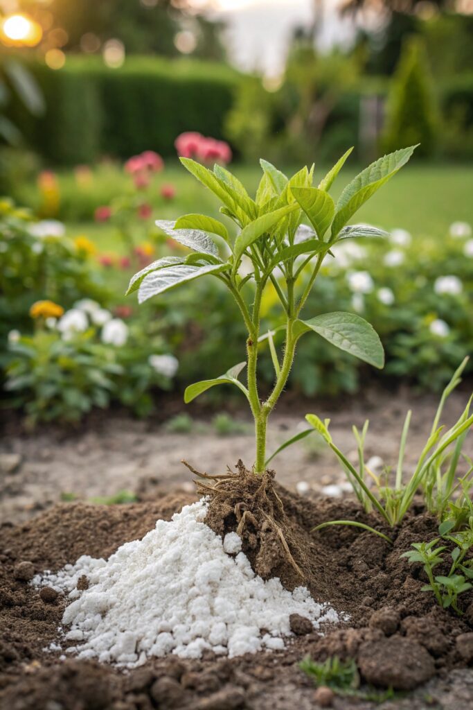 10 Best Pest Control Hacks for Your Vegetable Garden  - 7. Diatomaceous Earth: Nature's Tiny Warriors