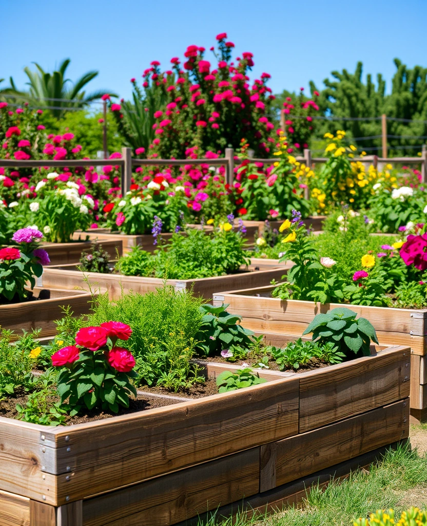 16 Front Yard Landscape Ideas to Inspire - 11. Raised Garden Beds