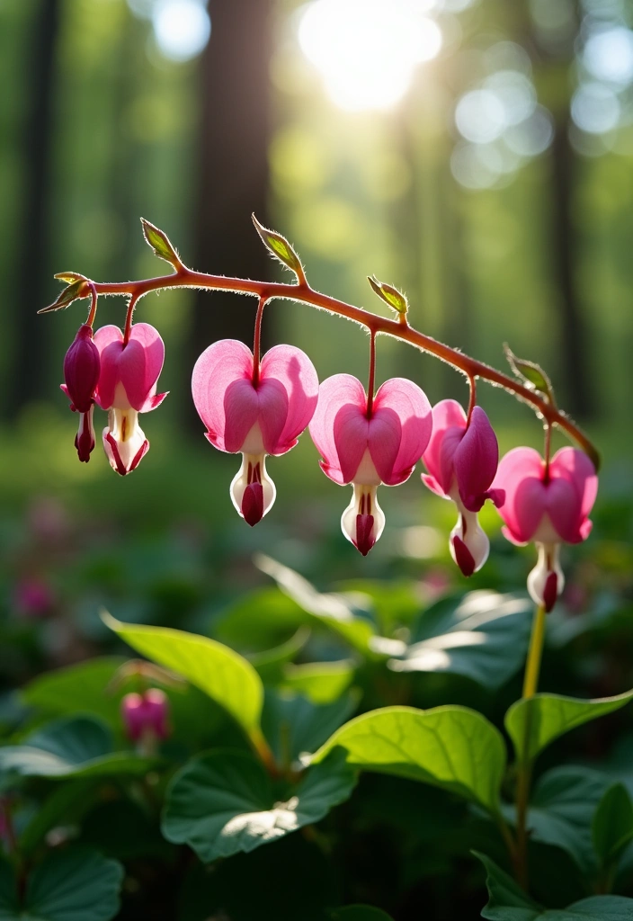 9 Shade-Loving Flowers for a Beautiful Dark Garden - 4. Bleeding Heart - A Romantic Touch