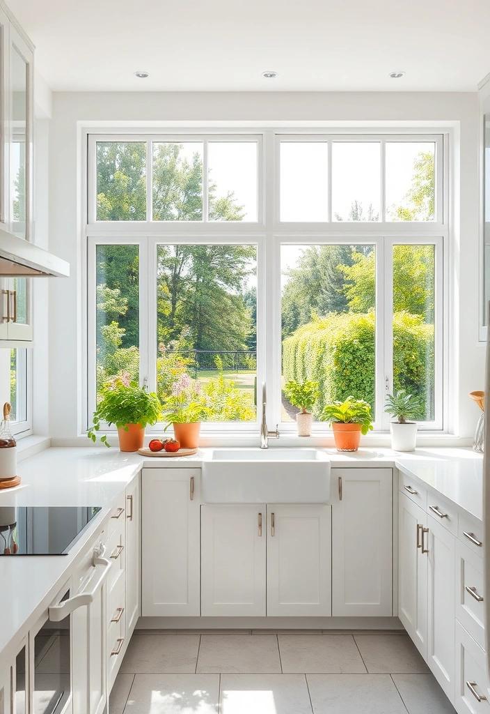 10 Stunning Kitchen Design Ideas for Your Next Remodel - 9. Natural Light and Open Windows