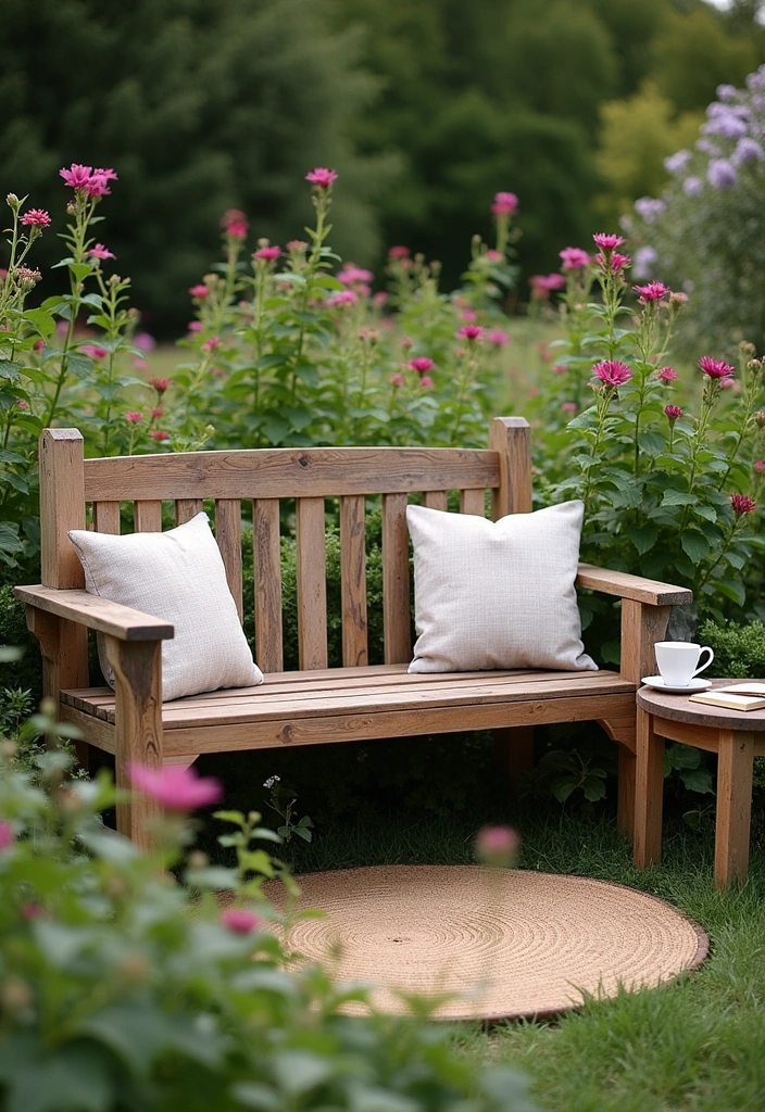 14 DIY Garden Projects for Your Yard - 14. Garden Bench