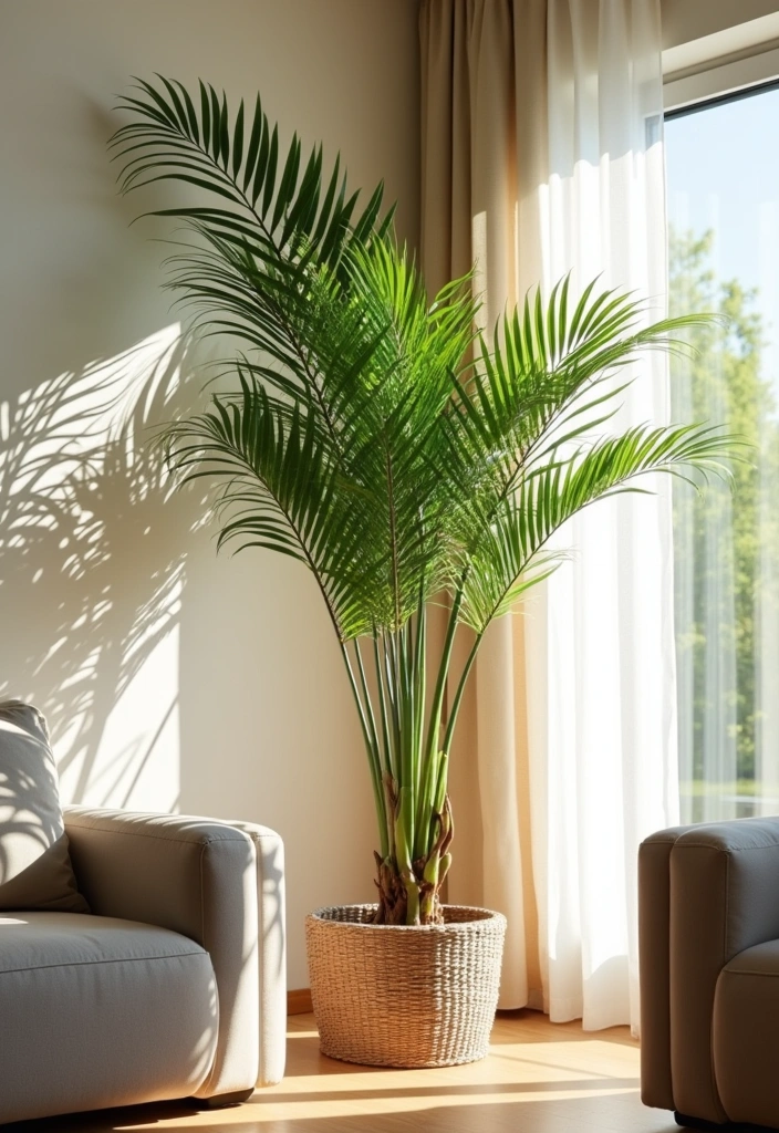 Top 9 Pet Friendly Plants for a Safe Home - 3. Areca Palm (Dypsis lutescens)