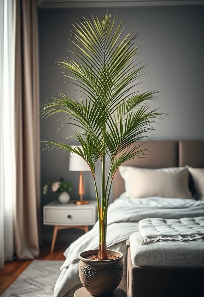 10 Best Tall Bedroom Plants for Better Sleep - 9. Parlor Palm