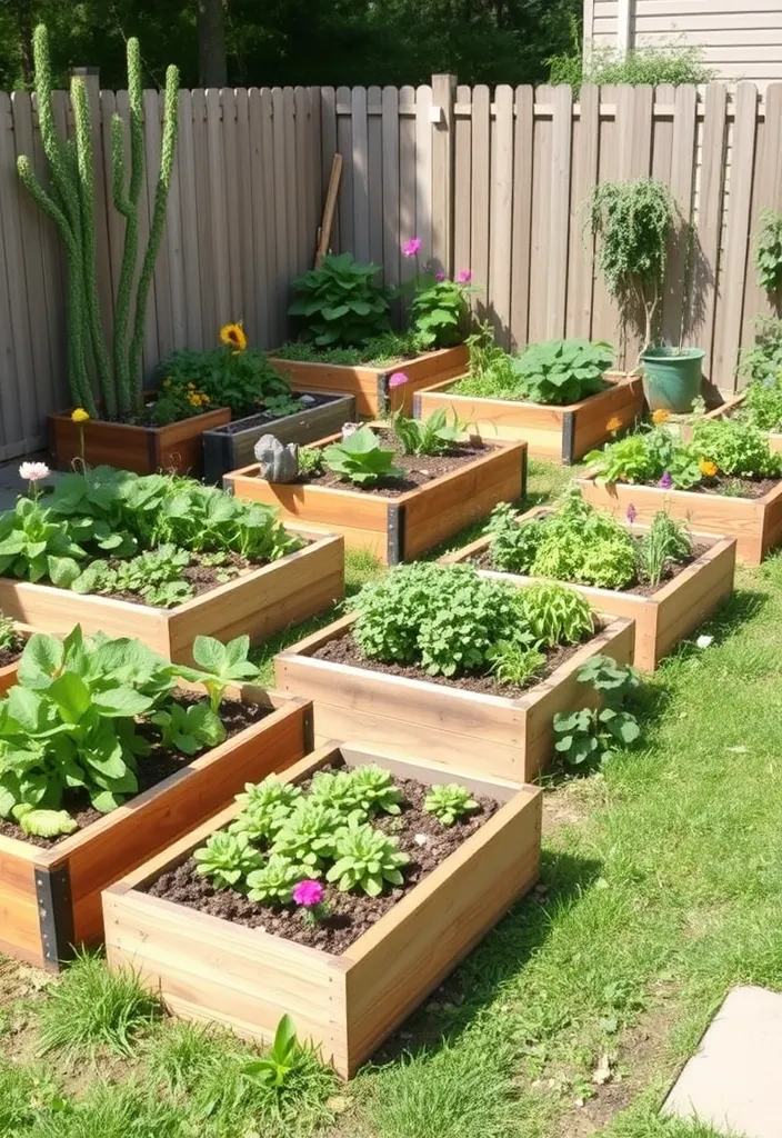 12 Garden Design Ideas for Small Yards - 10. Raised Garden Beds: Maximize Your Space