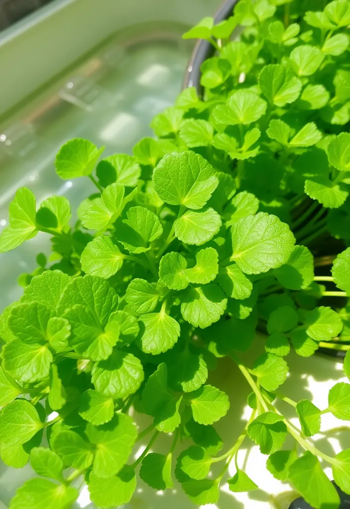 14 Best Water Plants for a Thriving Hydroponic Garden! - 8. Watercress (Nasturtium officinale)