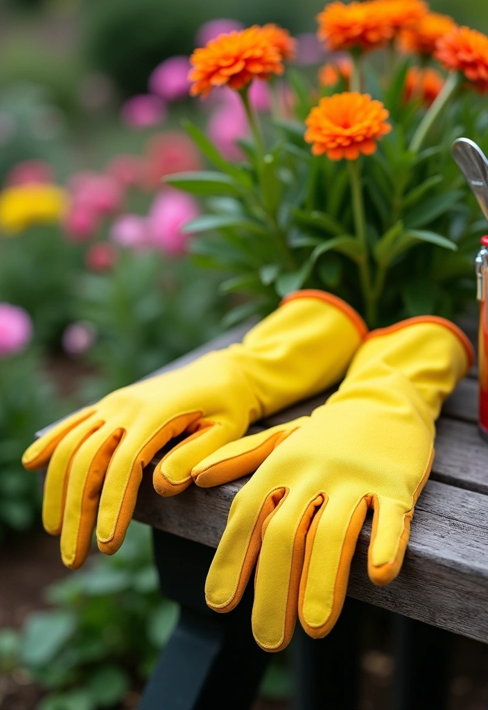 9 Essential Tools for Flower Gardening Success - 7. Garden Gloves