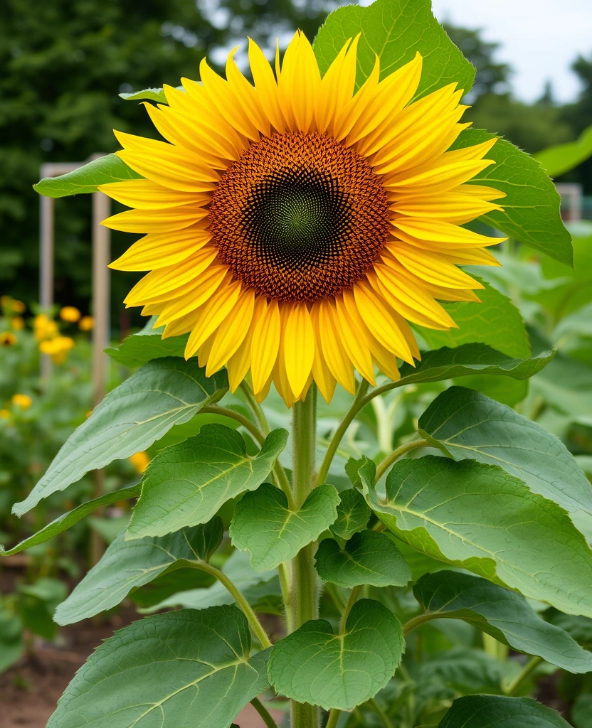 9 Best Companion Flowers for Vegetables - 6. Sunflowers: Tall and Protective