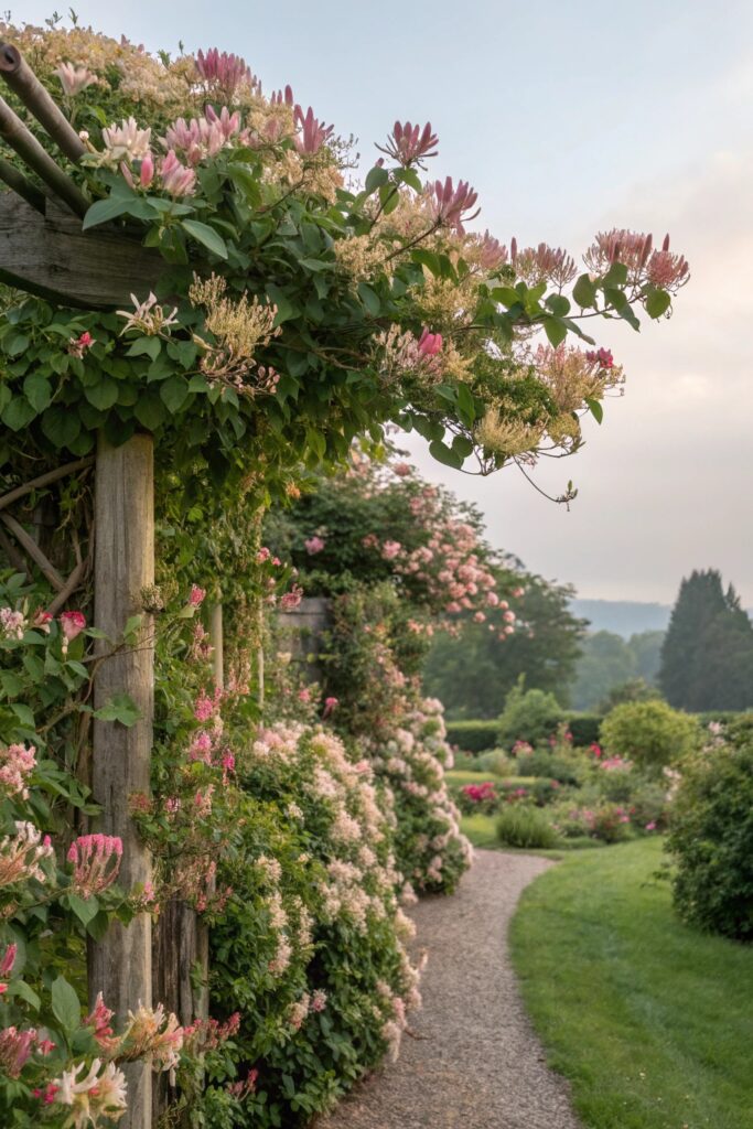 10 Flowers to Grow for an Amazing Scented Garden - 7. Honeysuckle (Lonicera)