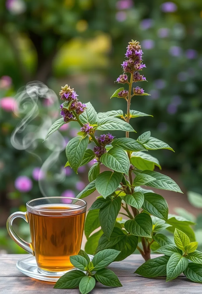 16 Healing Herbal Plants That Will Transform Your Health Naturally - 4. Holy Basil (Ocimum sanctum)