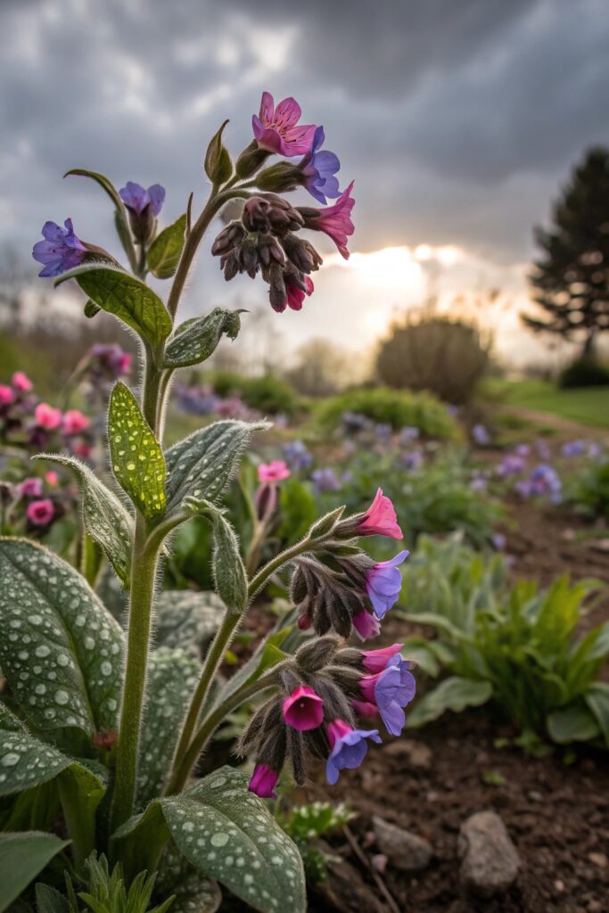 9 Shade-Loving Flowers for a Beautiful Dark Garden - 8. Lungwort - A Hardy Ground Cover