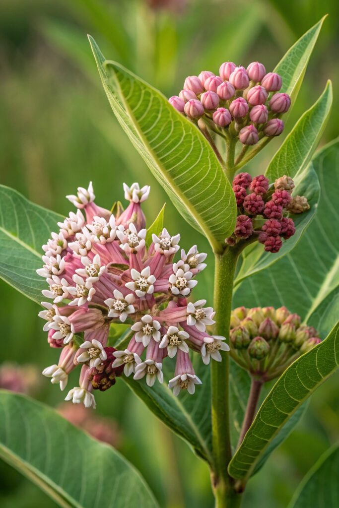 13 Attract Butterflies with These Colorful Garden Blooms - 1. Milkweed (Asclepias)