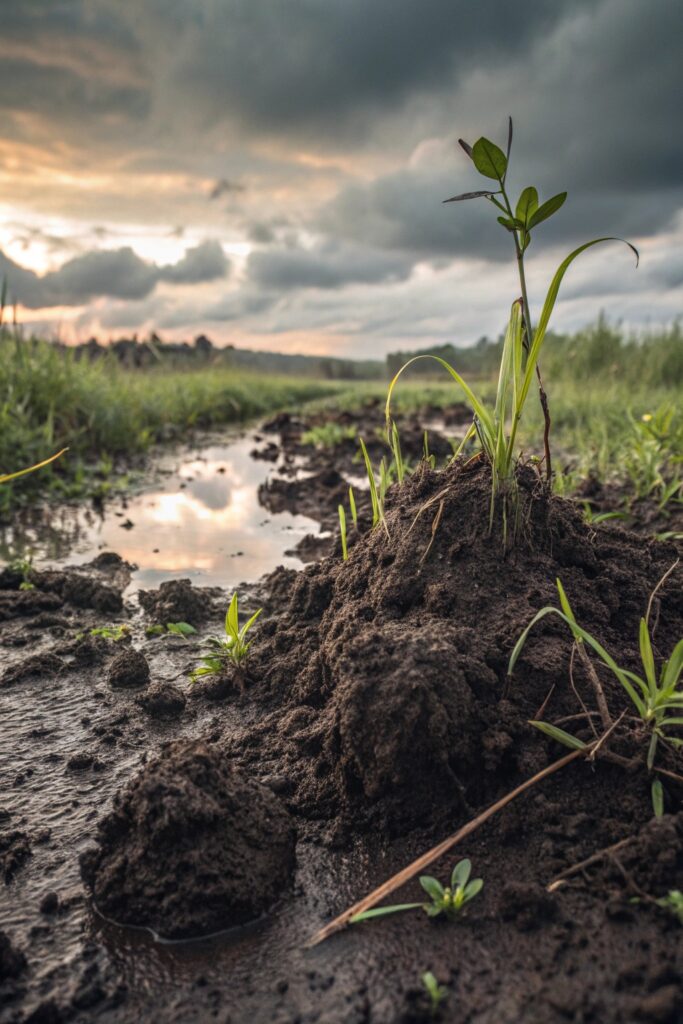 10 Soil Types for Flowers: Which is Best? - 9. Muck Soil: The Moisture Magnet