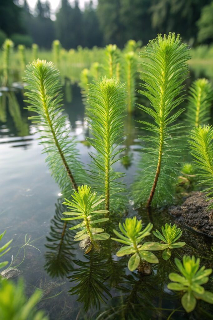 14 Best Water Plants for a Thriving Hydroponic Garden! - 11. Parrot's Feather (Myriophyllum aquaticum)