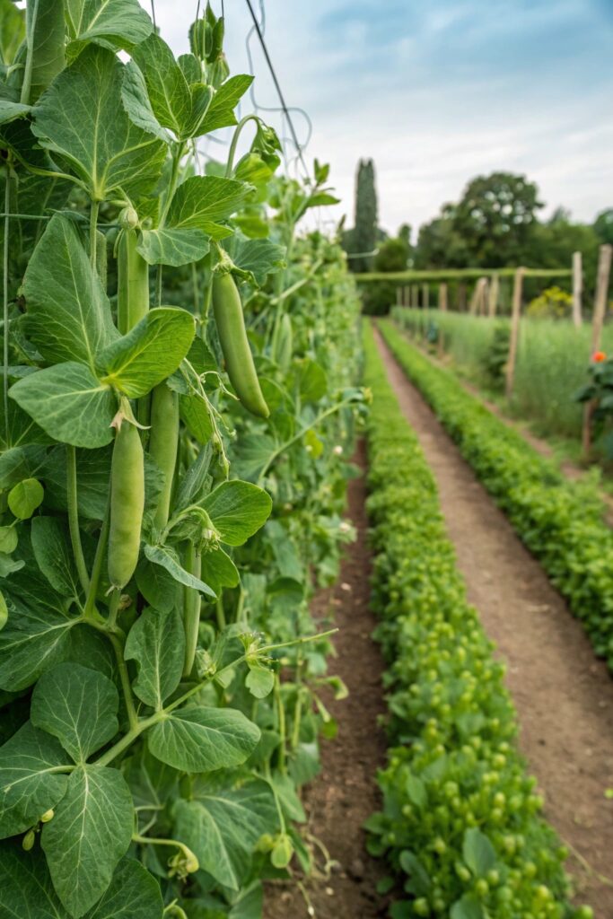 12 Easy Vegetables to Grow for Beginners - 7. Peas