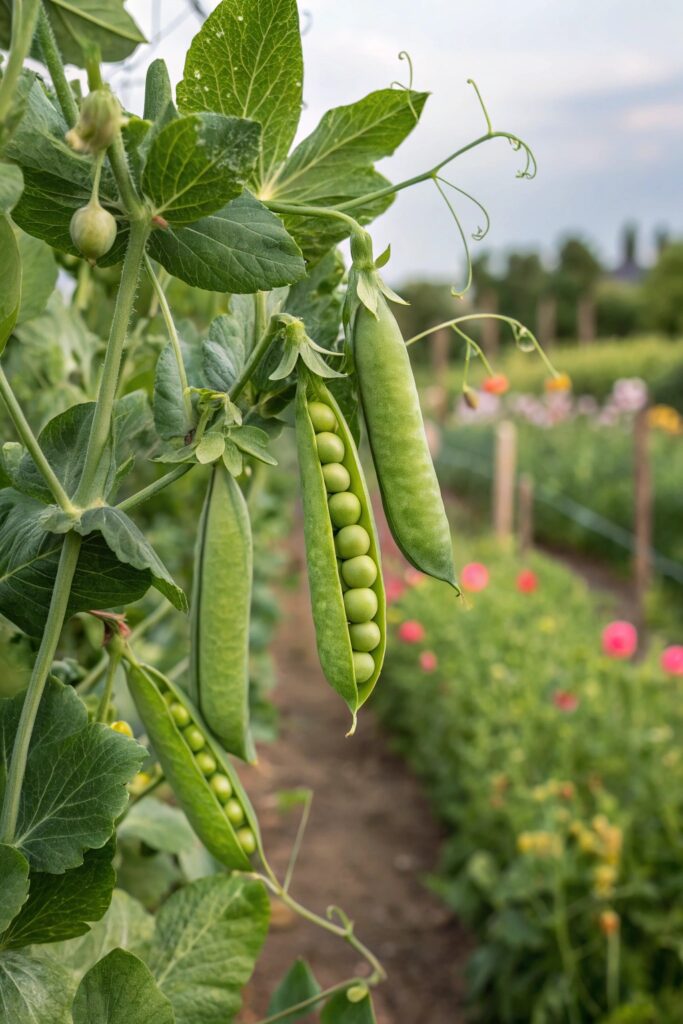 12 Vegetables That Will Grow Like Crazy in the Shade - 7. Peas: Sweet and Satisfying