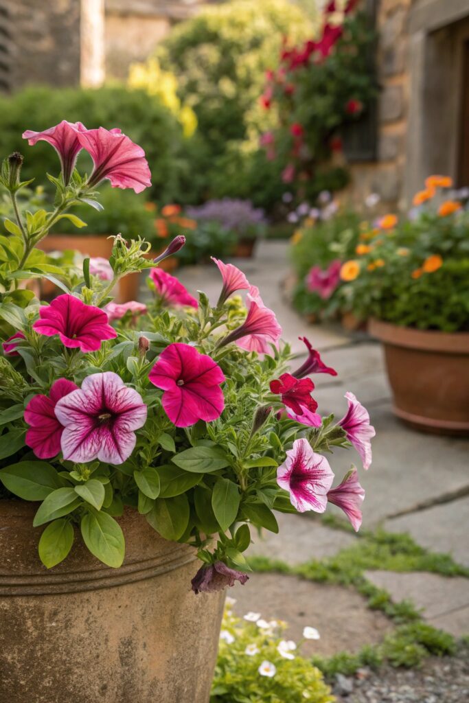 16 Lush and Easy Care Container Plants That Thrill - 14. Petunias