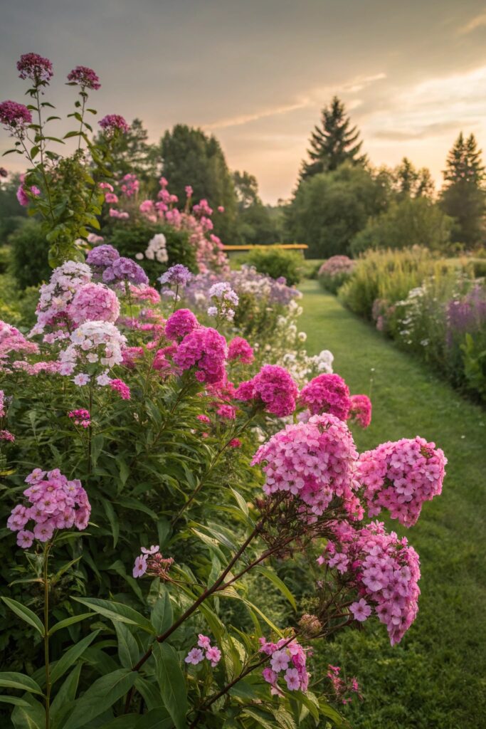 12 Flowers That Attract Beneficial Insects - 10. Phlox (Phlox paniculata)