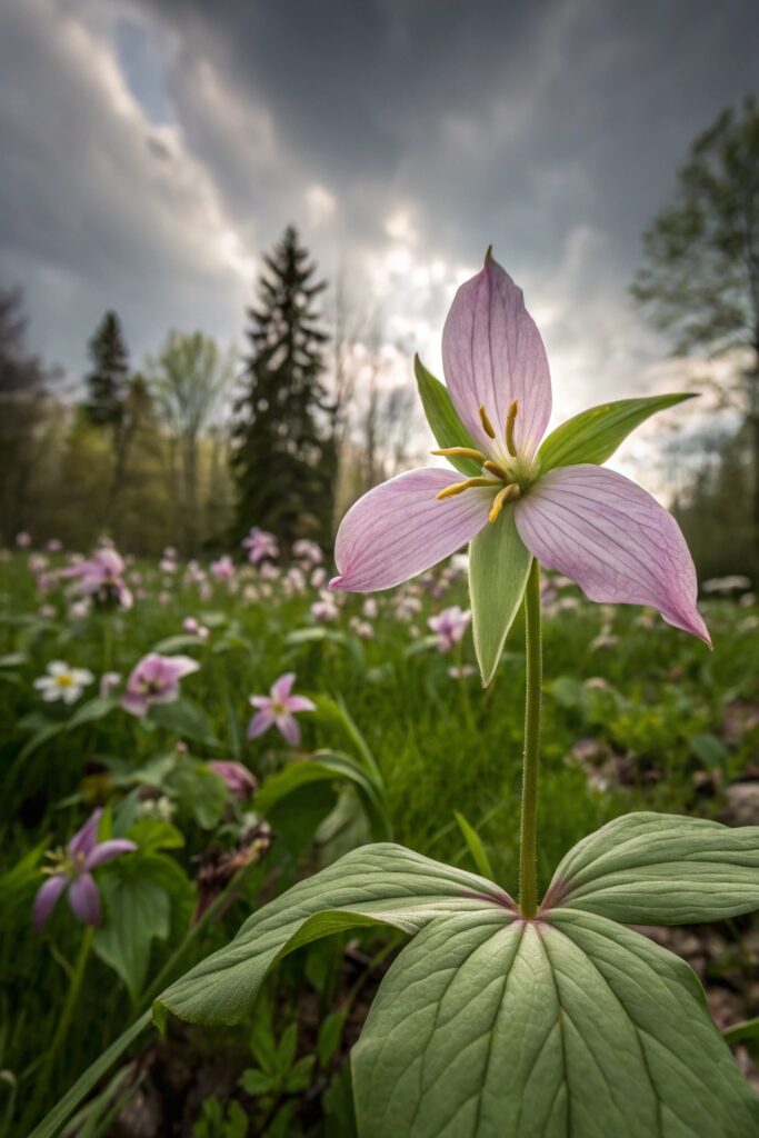 8 Stunning Kansas Native Shade Plants for City Gardens - 3. Prairie Trillium (Trillium recurvatum)