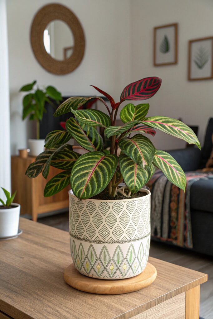 Top 9 Pet Friendly Plants for a Safe Home - 8. Prayer Plant (Maranta leuconeura)