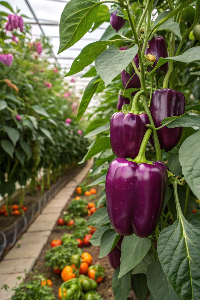 14 Heirloom Vegetables You Must Grow in your Garden - 4. Purple Bell Pepper