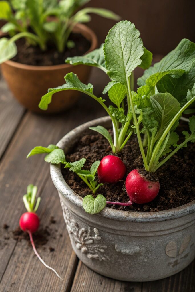 15 Best Vegetables to Grow in Pots That Will Surprise You! - 8. Radishes