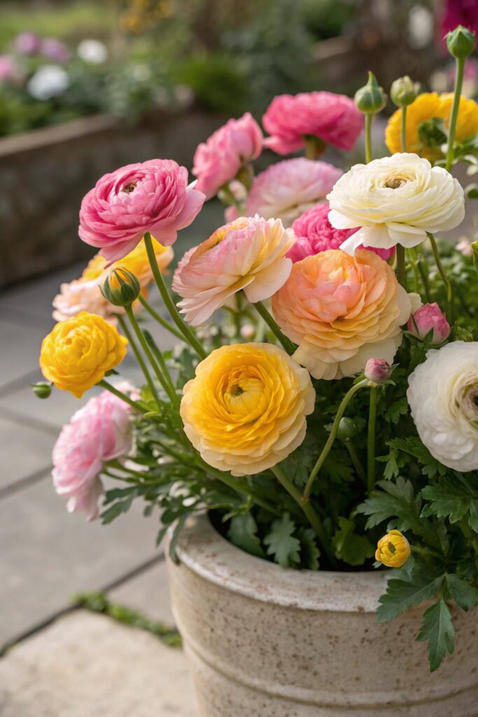 11 Cut Flowers to Grow for Gorgeous Bouquets - 9. Ranunculus