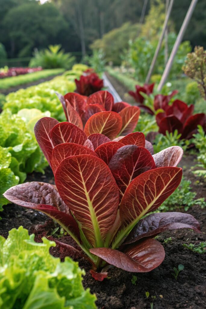 14 Heirloom Vegetables You Must Grow in your Garden - 8. Red Romaine Lettuce