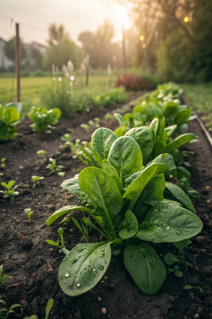 12 Easy Vegetables to Grow for Beginners - 6. Spinach