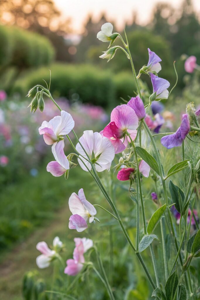 11 Cut Flowers to Grow for Gorgeous Bouquets - 6. Sweet Peas