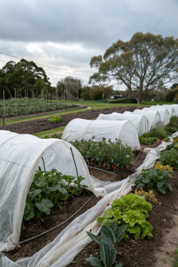 Use Row Covers to Shield Your Plants