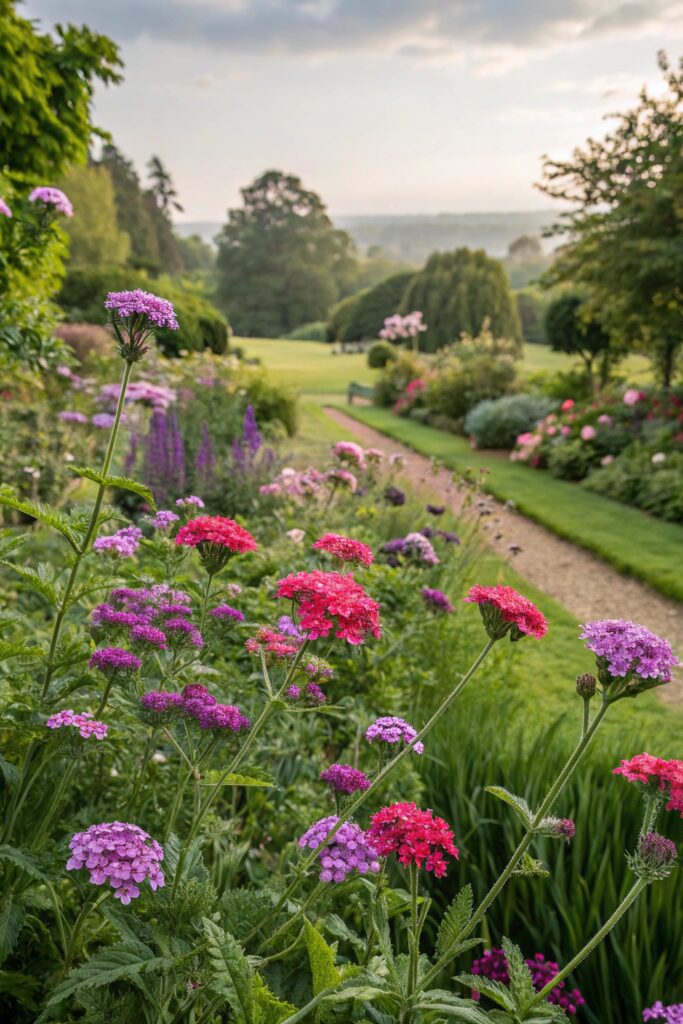 10 Best Flowers for Full Sun Gardens: Blooms All Summer - 9. Verbena (Verbena spp.)