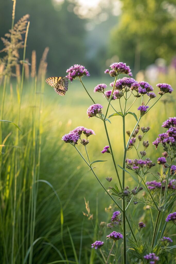 13 Attract Butterflies with These Colorful Garden Blooms - 9. Verbena