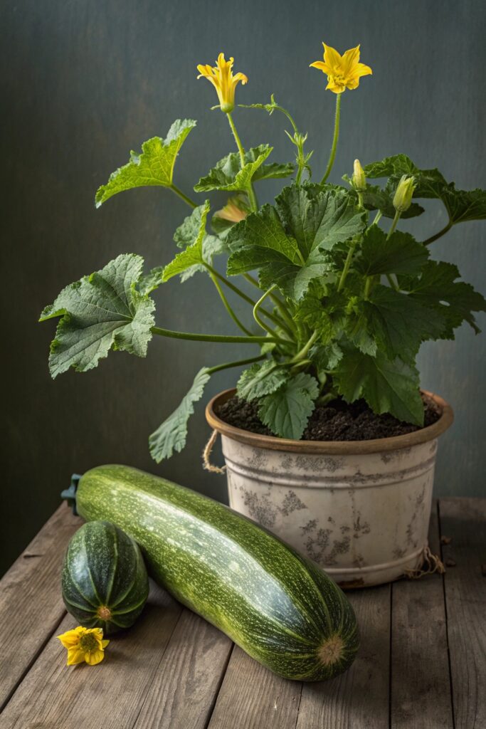 14 Space-Saving Vegetables You Can Grow on Your Balcony  - 11. Zucchini