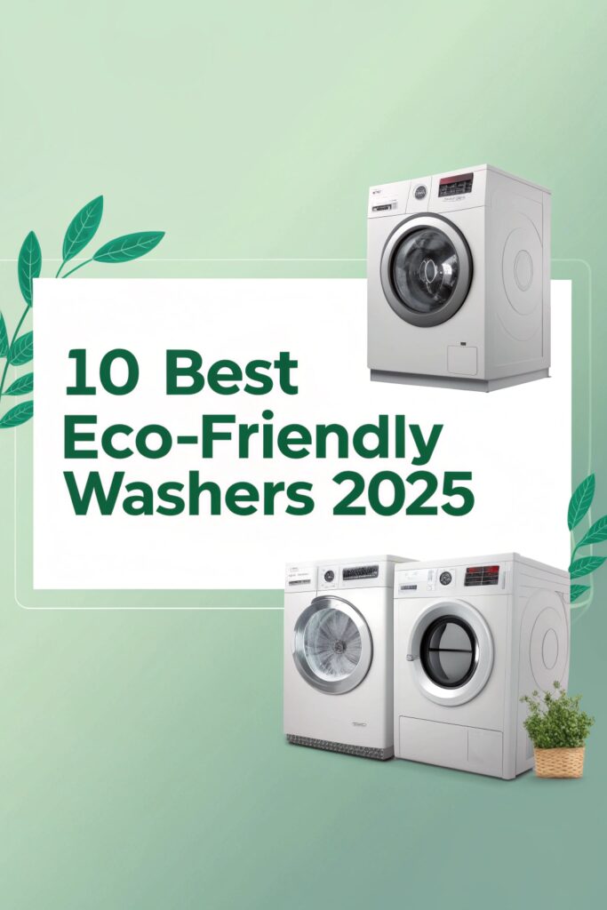 10 Best Eco-Friendly Washing Machine Brands 2025