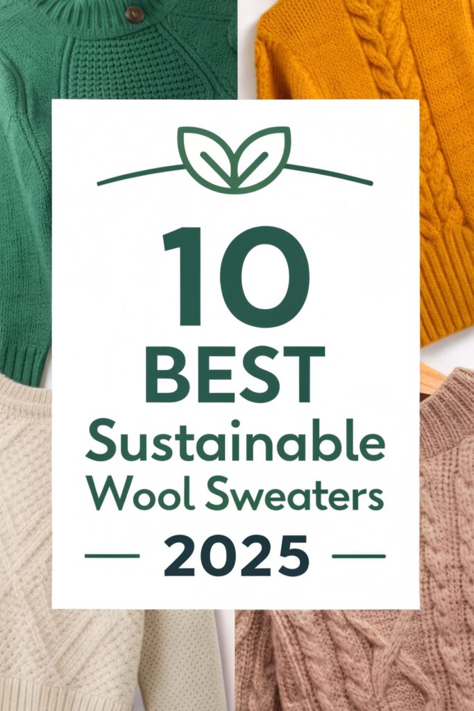 10 Best Sustainable Wool Sweaters Winter 2025