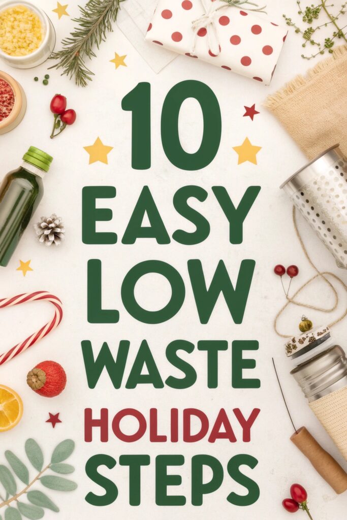 10 Simple Steps To Low Waste Holiday