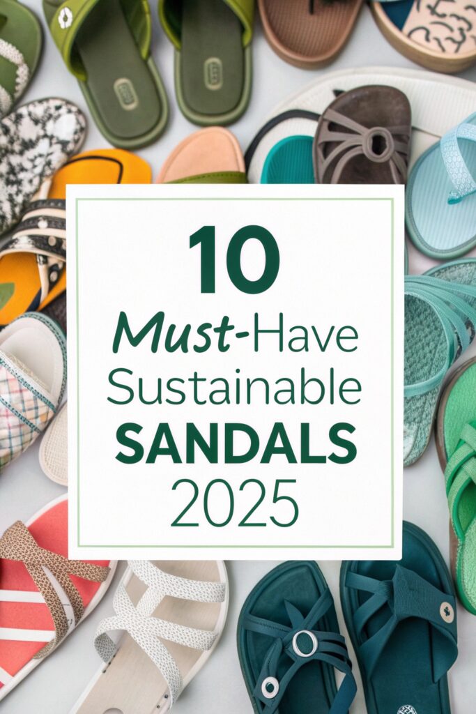 Top 10 Sustainable Sandals Of 2025