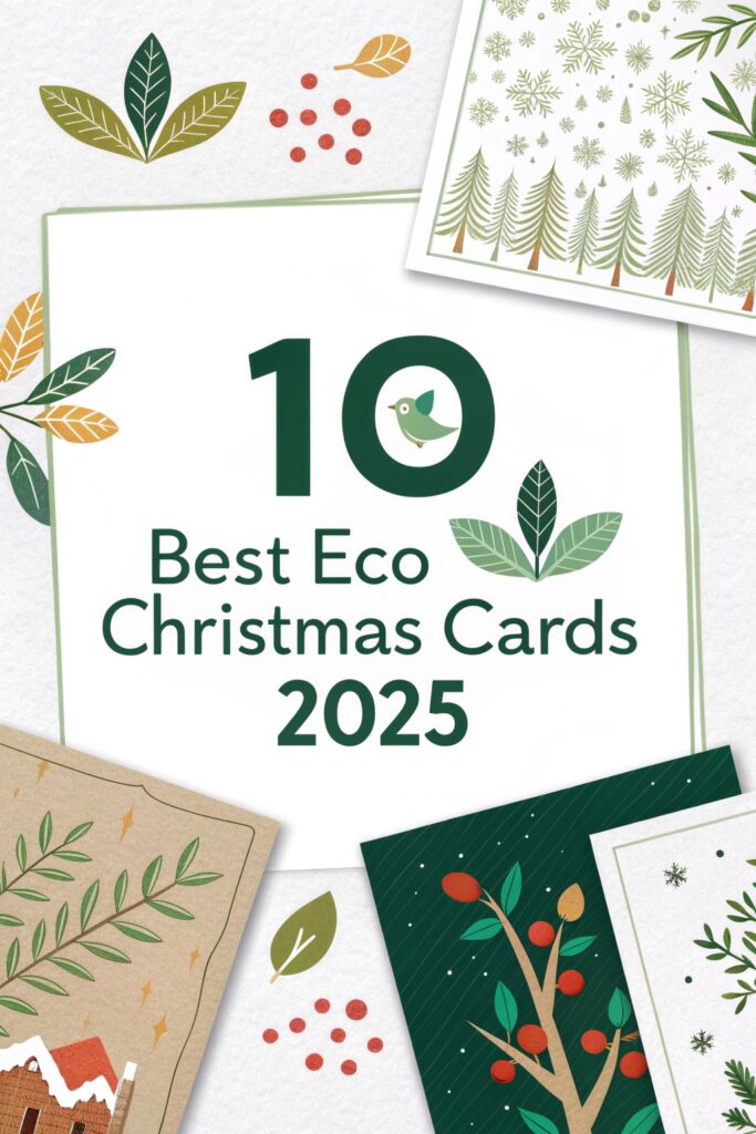 11 Best Eco-Friendly Christmas Cards Of 2025