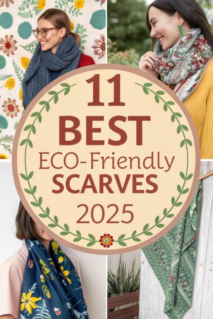 11 Best Sustainable Scarves Cotton Wool Linen