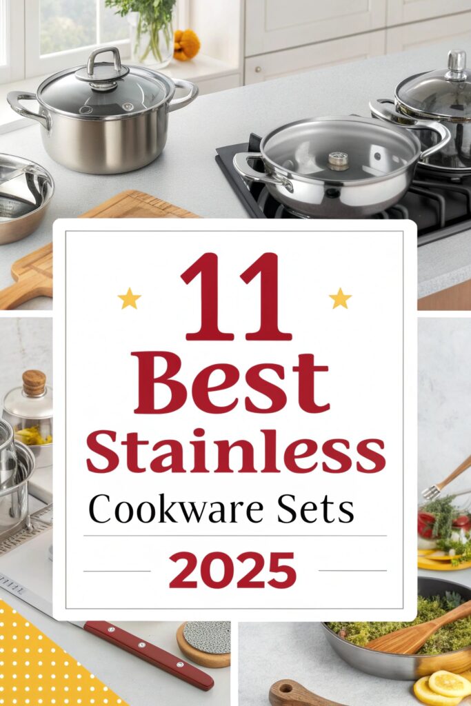 11 Top Stainless Steel Cookware Sets In 2025